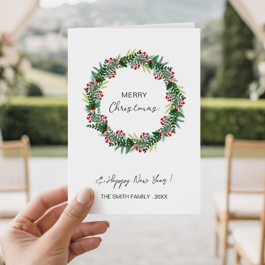 Frohe Weihnachten Karte