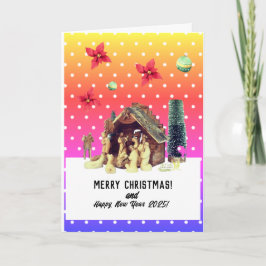 Frohe Weihnachten! Karte