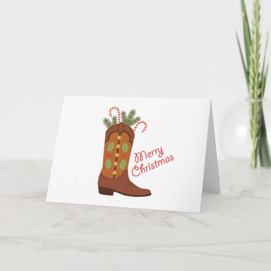 Frohe Weihnachten Karte (Vorderseite)