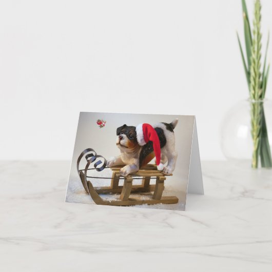 Frohe Weihnachten. Karte (Vorderseite)