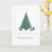 Frohe Weihnachten Karte (Gelbe Blume)