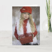 Frohe Weihnachten. Karte (Vorderseite)