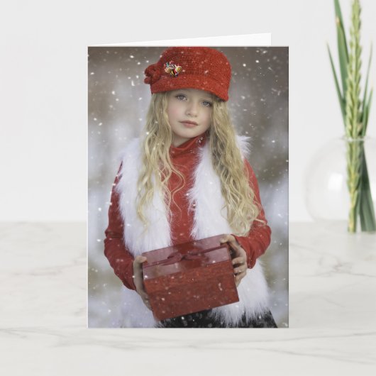 Frohe Weihnachten. Karte (Vorderseite)