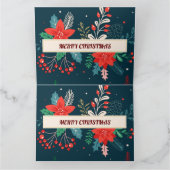 Frohe Weihnachten Karte (Innenseite)