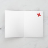 Frohe Weihnachten! Karte (Innenseite)