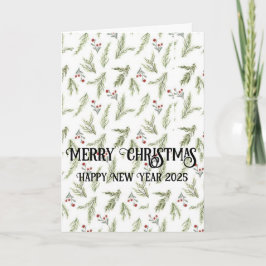 Frohe Weihnachten! Karte