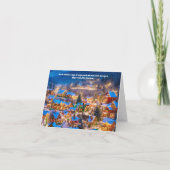 Frohe Weihnachten. Karte (Rückseite)