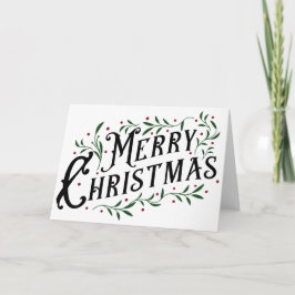 Frohe Weihnachten Karte