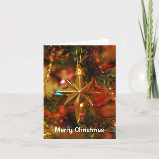 Frohe Weihnachten Karte (Vorderseite)
