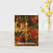 Frohe Weihnachten Karte (Gelbe Blume)