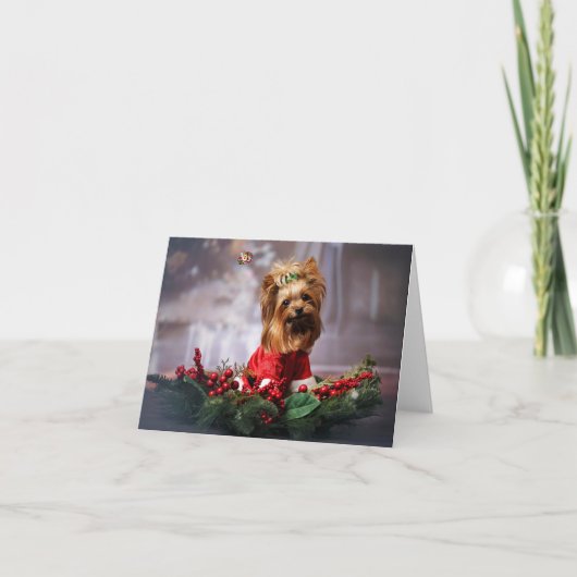 Frohe Weihnachten. Karte (Vorderseite)