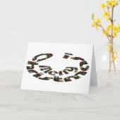 Frohe Weihnachten Karte (Gelbe Blume)