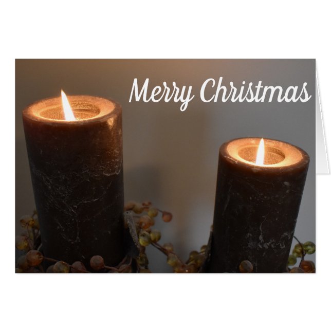 Frohe Weihnachten, Karte (Vorderseite (Horizontal))