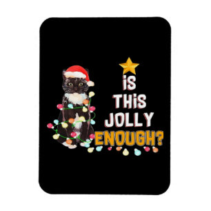 Frohe Weihnachten Katzen  Magnet
