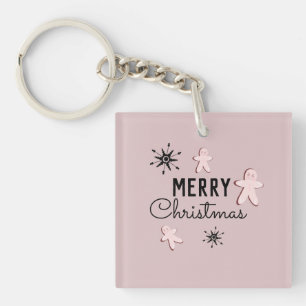 Frohe Weihnachten Kekse Lebkuchen Schlüsselanhänger