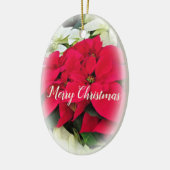 Frohe Weihnachten Keramik Ornament (Links)