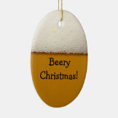 Frohe Weihnachten Keramik Ornament (Rechts)