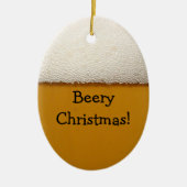 Frohe Weihnachten Keramik Ornament (Vorne)