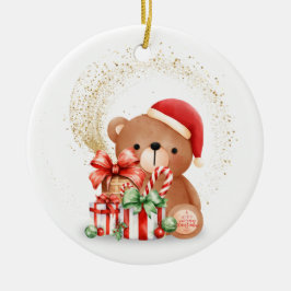 Frohe Weihnachten Keramik Ornament