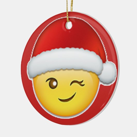 Frohe Weihnachten Keramik Ornament (Links)