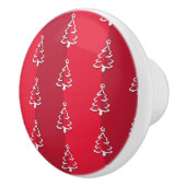 Frohe Weihnachten Keramikknauf (Rechts)