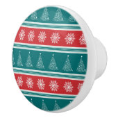 Frohe Weihnachten Keramikknauf (Rechts)