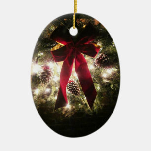 Frohe Weihnachten Keramikornament