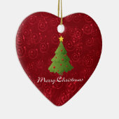 Frohe Weihnachten Keramikornament (Rechts)