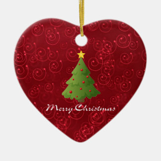 Frohe Weihnachten Keramikornament