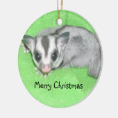 Frohe Weihnachten Keramikornament (Links)