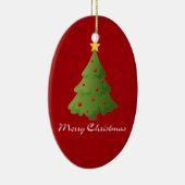 Frohe Weihnachten Keramikornament (Rechts)