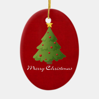 Frohe Weihnachten Keramikornament