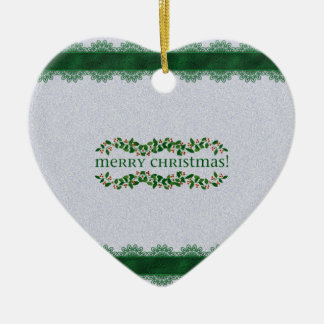 Frohe Weihnachten Keramikornament