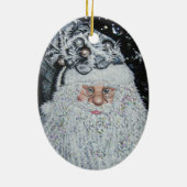 Frohe Weihnachten Keramikornament (Hinten)