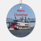 Frohe Weihnachten Keramikornament (Links)