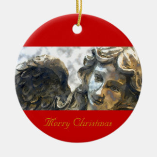 Frohe Weihnachten Keramikornament