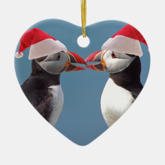 Frohe Weihnachten Keramikornament (Vorne)