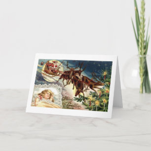 Frohe Weihnachten Kind schlafend