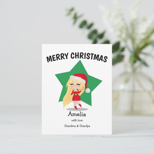 Frohe Weihnachten | Kinder (Stehend Vorderseite)