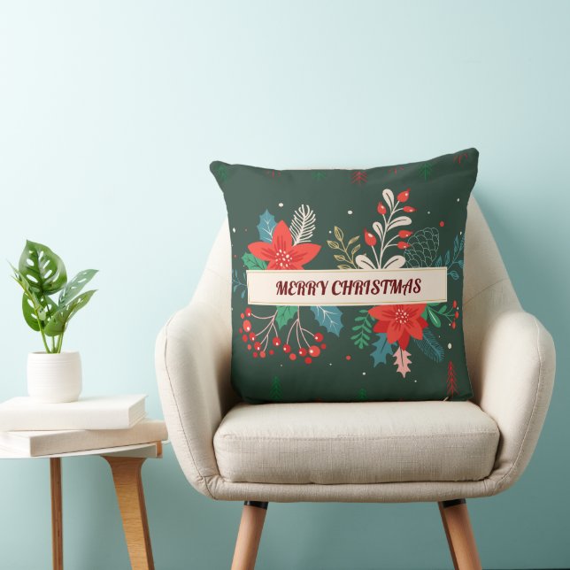 Frohe Weihnachten Kissen (Stuhl )