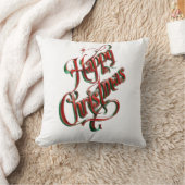 Frohe Weihnachten Kissen (Decke)