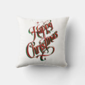 Frohe Weihnachten Kissen (Rückseite)