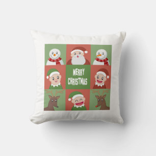 frohe Weihnachten Kissen