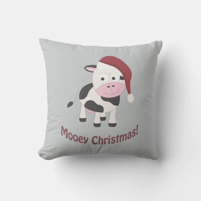 Frohe Weihnachten! Kissen (Vorderseite)