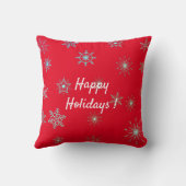 Frohe Weihnachten Kissen (Rückseite)