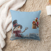 Frohe Weihnachten Kissen (Decke)