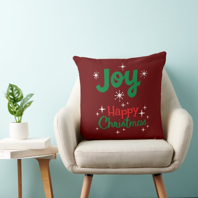 Frohe Weihnachten Kissen (Stuhl )