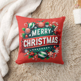 Frohe Weihnachten Kissen