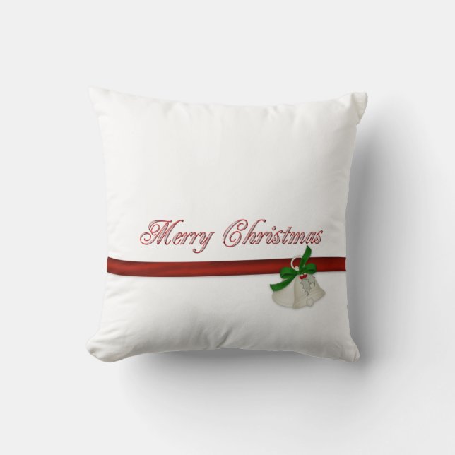 Frohe Weihnachten Kissen (Vorderseite)