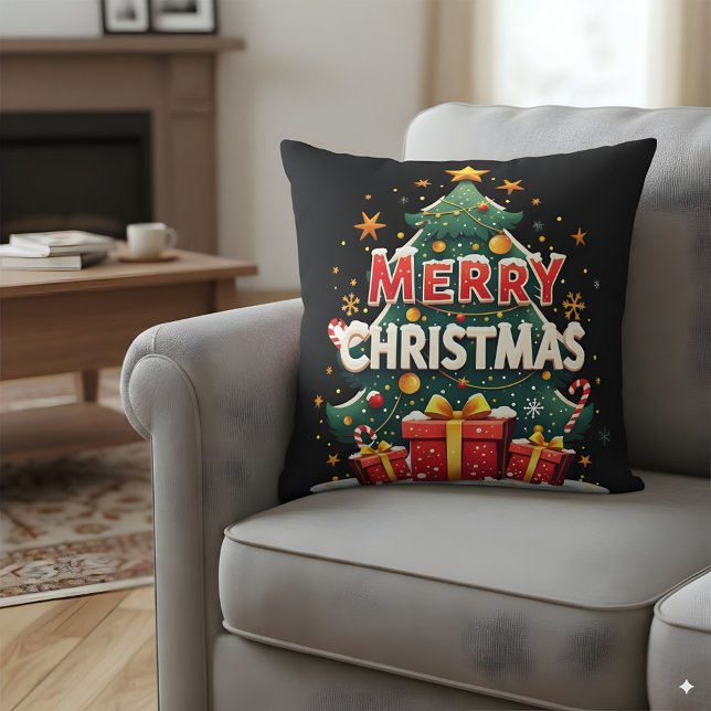 Frohe Weihnachten Kissen (Von Creator hochgeladen)